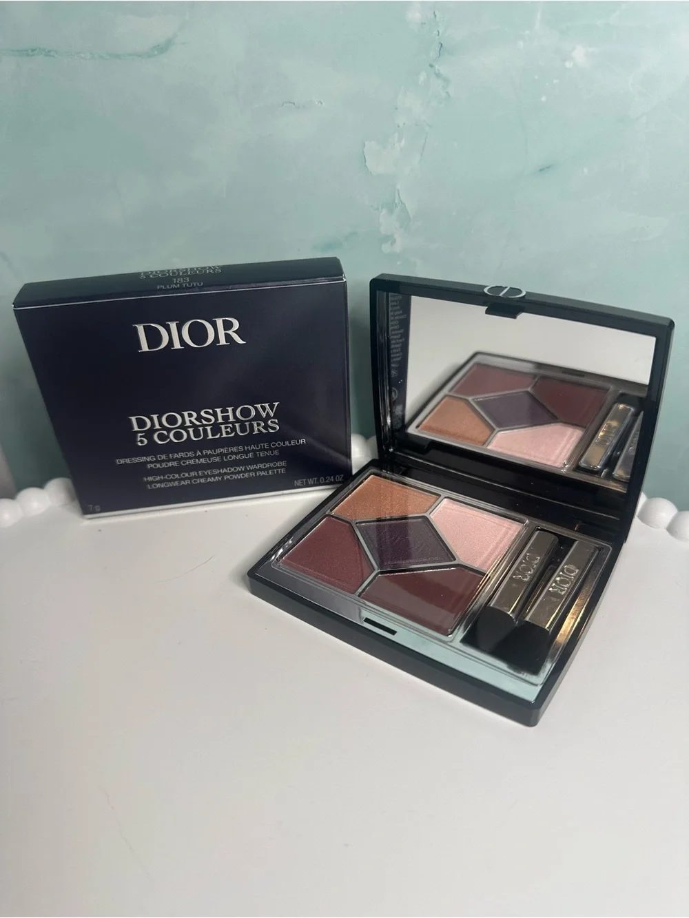 DIOR Diorshow 5 Couleurs Eyeshadow Palette #183 PLUM TUTU Retail $72